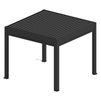 Auvents durables GreenOasis, pergola bioclimatique en aluminium, pergola motorisée à lames orientables, pergolas imperméables