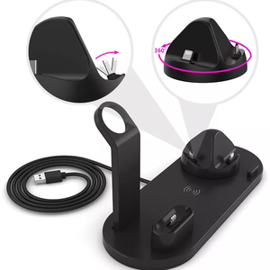แท่นชาร์จไร้สาย <span class=keywords><strong>6</strong></span> in 1 รุ่นใหม่ ปี 2026 สำหรับ <span class=keywords><strong>AirPods</strong></span> <span class=keywords><strong>iPhone</strong></span> Samsung ที่วางโทรศัพท์แบบตั้งโต๊ะอเนกประสงค์ 15W พับได้ - Product Image 3