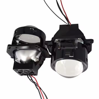 Super Luminosité 3 Pouces 50W 12V 10000LM 6000K Voiture Led Phare Lumière Bi Led Projecteur Lentille Led Phares pour Voiture