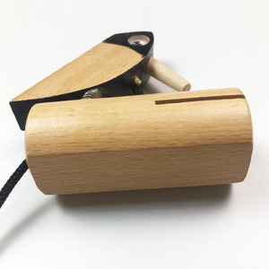 En gros Instrument de percussion Orff, Castagnette en bois, Tube sonore en bois, Simulation de coucou, Jouet musical éducatif précoce - Product Image 4