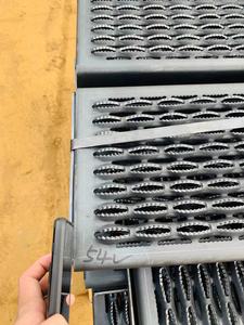 <span class=keywords><strong>Grille</strong></span> antidérapante perforée en aluminium sur mesure, plaque en acier - Product Image 4