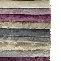 Tissu en velours tricoté à pois imprimé léger et économique pour meubles, canapés, intérieur de voiture, écologique et résistant à l'eau