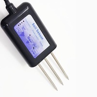 Sensor de Humedad del Suelo, Temperatura, Conductividad Eléctrica y Salinidad 4 en 1, RS485 Modbus SDI12 Lora Lorawan, para Agricultura