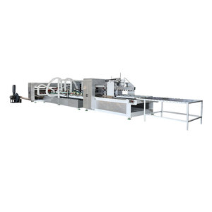 Alimentador de succión completamente automático caja de papel de cartón corrugado flexo máquina encoladora - Product Image 3