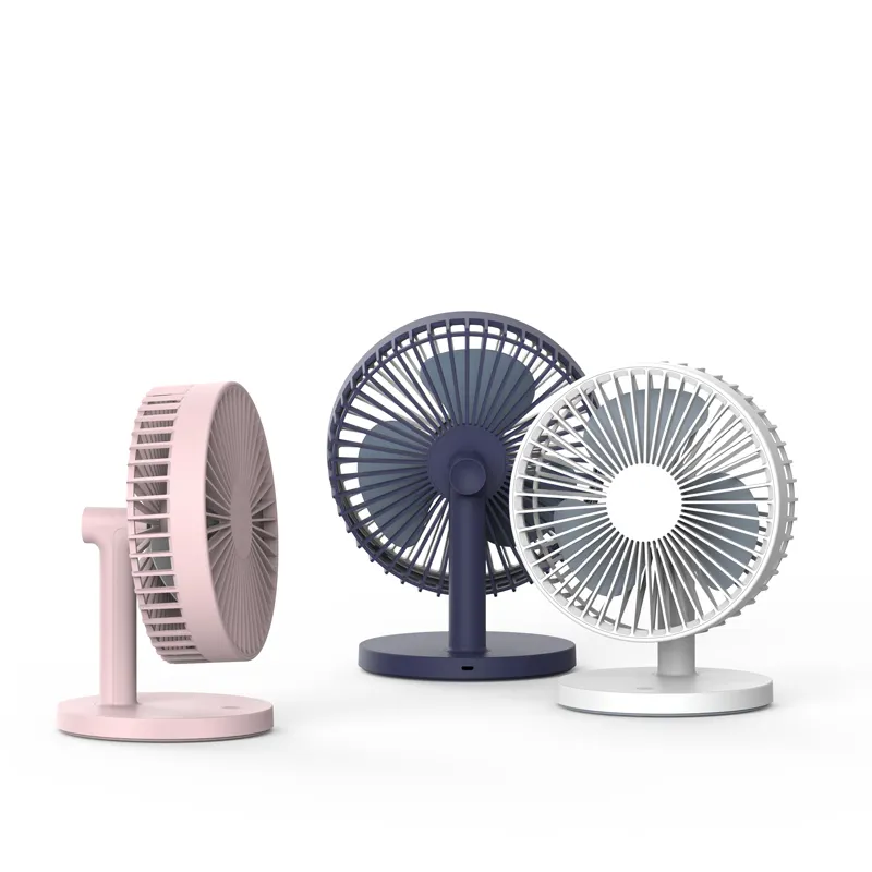 Hot Selling Small Desk Rechargeable Fan USB Powered Portable Tabletop Fan For Office Household Outdoor