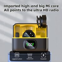 Microphone cravate sans fil professionnel J6 avec réduction de bruit DSP, radio HD, système un émetteur deux récepteurs, mini micro stéréo HIFI pour diffusion en direct
