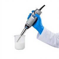 Homogénéisateur portatif à cisaillement élevé, mélangeur émulsifiant de laboratoire pour le mélange d'échantillons cosmétiques