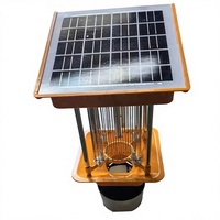 Tueur de moustiques solaire à LED pour la lutte antiparasitaire dans les fermes et les jardins, étanche IP68