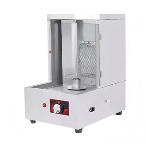 Barbecue commercial à deux brûleurs en céramique avec rotation automatique - Product Image 2
