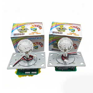 Joystick LED RGB de 12V iluminado con microinterruptor para máquina de grúa arcade, juegos de ciudad operados con monedas, máquina de captura de muñecas y regalos - Product Image 1