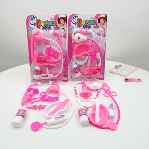 Ensemble de jeu d'hôpital rose, kit de <span class=keywords><strong>docteur</strong></span> jouet avec stéthoscope - Product Image 3