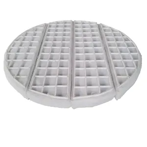 עמיד בטמפרטורה גבוהה PTFE חומר רשת תיל Demister Pad מסיר ערפל