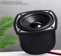 Haut-parleur multimédia de 3 pouces (78 mm) 15 W 8 ohms certifié RoHS, subwoofer