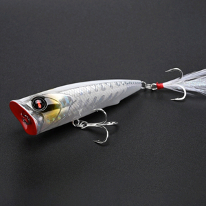 Esca Galleggiante Popper 72MM 10G <span class=keywords><strong>in</strong></span> Plastica ABS, Esca Viva <span class=keywords><strong>per</strong></span> <span class=keywords><strong>Pesca</strong></span> <span class=keywords><strong>in</strong></span> <span class=keywords><strong>Mare</strong></span>, Efficace <span class=keywords><strong>per</strong></span> Carpe, Spigole e Pesci di Acqua Salata - Product Image 4