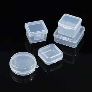 Boîtes de rangement en plastique PP de différentes tailles pour la collection de petits objets, étui à bijoux, étui pour écouteurs, étui pour composants électroniques - Product Image 3
