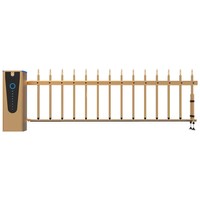 Barrière de circulation anti-collision Chian, portique de stationnement automatique télécommandé de 6 m