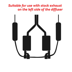 Bmw serisi için SYPES araba egzoz İpuçları F10 F11 F18 535i 640i up M5 H 304 paslanmaz çelik karbon Fiber <span class=keywords><strong>M</strong></span> performans Quad susturucu İpucu - Product Image 5