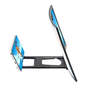 Offre Spéciale 12 pouces 3x 3D HD écran incurvé téléphone portable Smartphone agrandi <span class=keywords><strong>loupe</strong></span> acrylique - Product Image 3