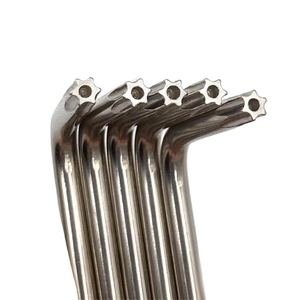 Juego de llaves en L Torx de acero inoxidable a prueba de manipulaciones de doble extremo T10 Llaves hexagonales de precisión de para ensamblaje de hardware - Product Image 2
