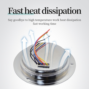 ไฟท้ายรถพ่วงทรงกลม 12V 24V แบบ LED สำหรับรถบรรทุก ไฟเบรก ไฟเลี้ยว ไฟถอย ไฟหยุด สีแดง สีเหลือง สีขาว ไฟกระพริบ ไฟสโตรบ ไฟข้าง - Product Image 5