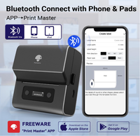 Imprimante d'étiquettes thermique sans encre Phomemo M221 de 3 pouces, compatible avec les tablettes et les téléphones