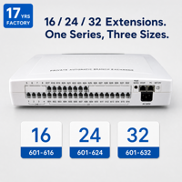 Hotel Hybrid PBX CP432 PABX TCP Perangkat Lunak Pengendalian Panggilan dan Penagihan ID Penelepon CE ROHS Telepon Digital Kunci Digital Centralita Telefonica