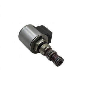4303612 12V <b>pilot</b> Safety Lock Plug-in Solenoid Valve Assembly for 9017F 9027F 9035E Mini Track Excavator Loader 950h 950k - Product Image 1