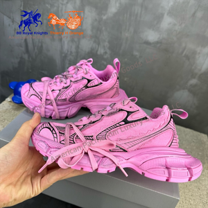 Chaussures décontractées pour hommes, respirantes, légères, en mesh, semelle en caoutchouc, confortables, tendance, pour la marche et la course, 3XL Balenciagaing - Product Image 3