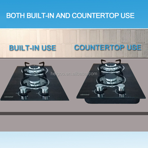 Estufa de <span class=keywords><strong>Gas</strong></span> Económica de China para Cocina, Empotrable y de <span class=keywords><strong>Encimera</strong></span>, Vertical, de 2 Quemadores, para <span class=keywords><strong>Gas</strong></span> LP y GN - Product Image 4