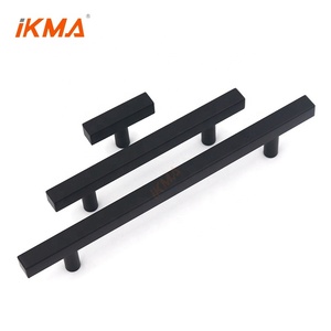 IKMA Tay Nắm Ngăn Kéo Đồ Nội Thất Nhà Bếp Màu Đen Hiện Đại Bán Sỉ Nhà Sản Xuất Tay Nắm Tủ - Product Image 3