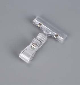 Clips de Plástico Transparentes Ecológicos Jun Yao de Alta Calidad, Personalizados al por Mayor, Tamaño Grande para Supermercados - Product Image 2