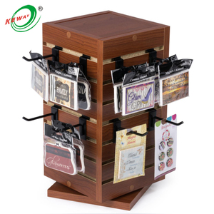 Xách tay xoay Countertop Gondola Kệ bán lẻ slatwall hiển thị đứng - Product Image 3