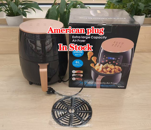 Friteuse à <span class=keywords><strong>air</strong></span> intelligente AF10 en stock, vente directe d'usine, avec bouton tactile LED, prise américaine, 3,5 L, adaptée à un usage familial - Product Image 2