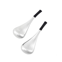 Cuillère de beauté rafraîchissante manuelle en acier inoxydable, outil de spa à domicile pour le soin du visage, des yeux et du corps