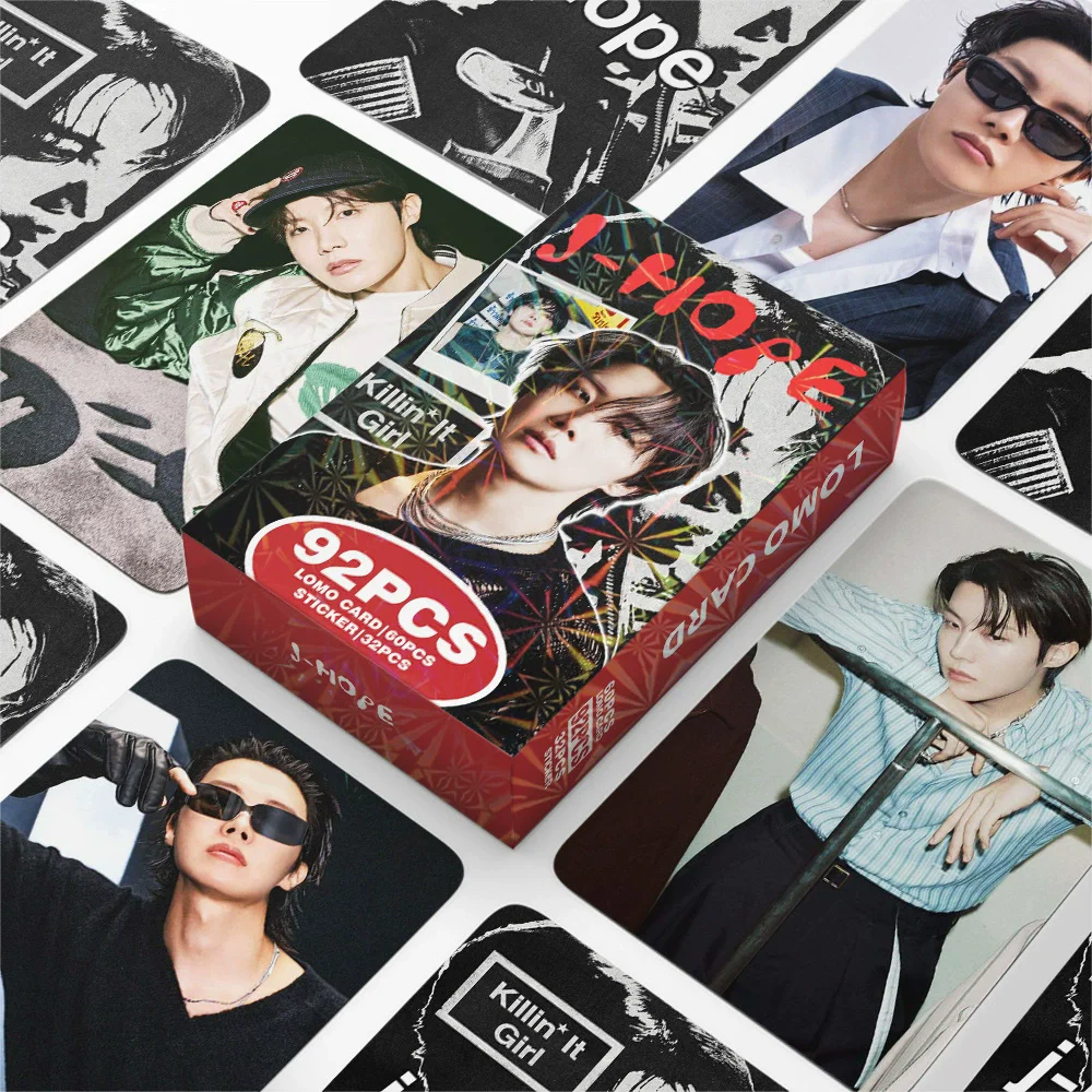 KPOP 92pcs/box J-Hope Jack in the Box Photocard Lomo Card