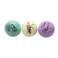 Bombes de bain Ultra fines 0.2 cm, comprimés de sel de bain, cadeau d'anniversaire, bain moussant vert