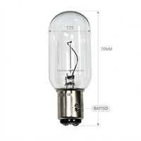 Ampoule de signalisation marine T25 BAY15D 24V 220V 25W 40W, lampe de navigation, lampe de bateau, remplacement d'ampoule incandescente