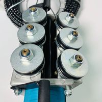 Nouvelle machine à enfiler les câbles sans fil au lithium, automatique, pour fils électriques muraux, rechargeable, pour électricien
