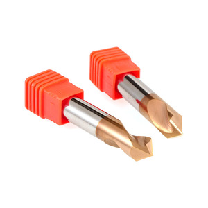 Acciaio al tungsteno HRC55 foratura a punto fisso centratura di posizionamento trapano a punta di 90 ° smusso puntale da trapano affilatrice - Product Image 5