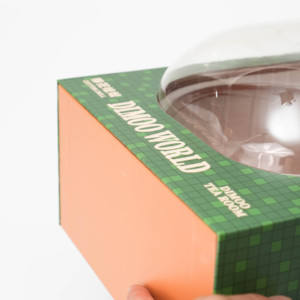 Изготовленный на заказ логотип Детская Игрушка Магнитная Подарочная бумажная коробка перерабатываемая жесткая коробка с прозрачным ПВХ окном - Product Image 2