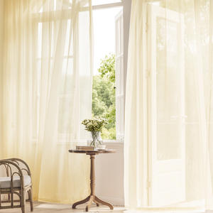 Nouveau Design Moderne Couleur Unie Voile <span class=keywords><strong>Blanc</strong></span> <span class=keywords><strong>Beige</strong></span> Brillant Paillettes Voilages pour le Salon <span class=keywords><strong>et</strong></span> la Chambre - Product Image 1
