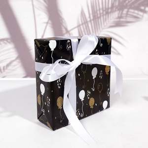 High Quality Wholesale 80g <b>Birthday</b> Golden Brush Kraft <b>Paper</b> Tissue 43*300cm Gift Luxury Custom Packaging Wrapping <b>Paper</b> Roll - Product Image 6
