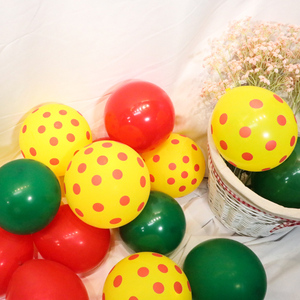 Kit de Decoración Navideña con <span class=keywords><strong>Globos</strong></span> y Pancartas, Set Festivo Rojo y Verde para Decoración del Hogar en Navidad - Product Image 5