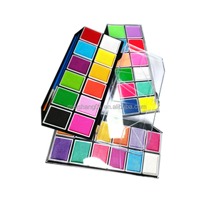 Kit de Pintura Facial Fluorescente de Neón Mei Shang, a Base de Agua, <span class=keywords><strong>para</strong></span> <span class=keywords><strong>Niñas</strong></span>, Fiestas, Celebraciones, Arte Corporal - Product Image 3