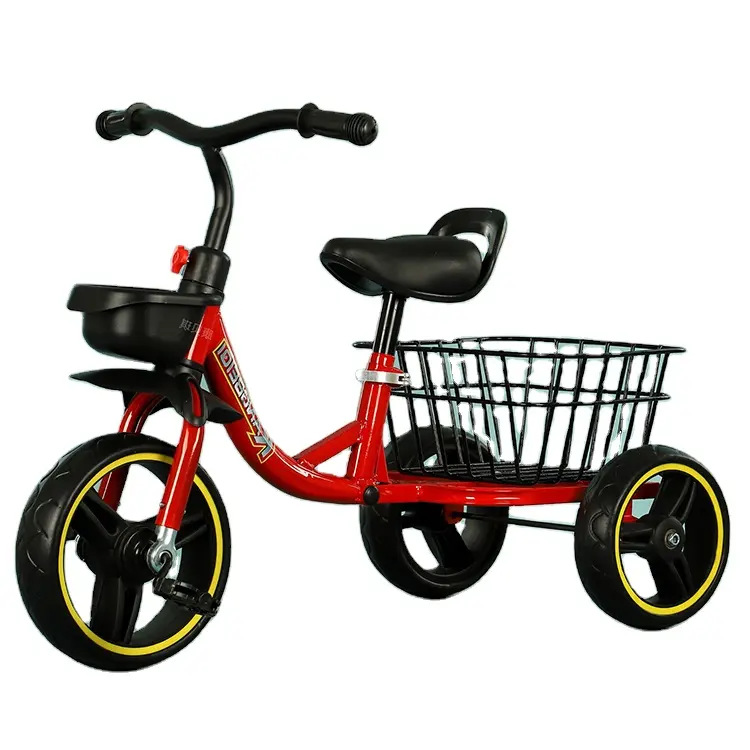 أحدث متعددة الوظائف دراجة أطفال عربة طفل دواسة دراجة ثلاثية العجلات اثنين عجلة سيارة توازن في الأوراق المالية