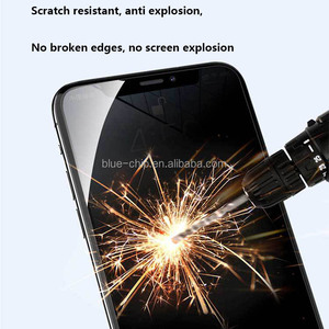 Film d'empreintes digitales anti-rayures téléphone portable téléphone portable intimité incassable protecteur d'écran en verre trempé pour Xiaomi 10T Lite - Product Image 5