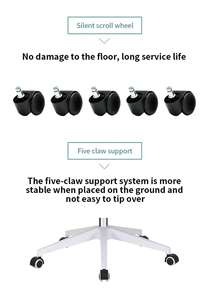 Chaise élévatrice de bureau moderne design exécutif garantie de qualité en usine vente en gros tissu à mailles ergonomique accoudoir rotatif réglable - Product Image 5