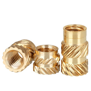 Inserts filetés à sertir à chaud M3 M4 <span class=keywords><strong>M5</strong></span>, inserts moletés en laiton pour injection, 300 pièces emballées en boîte - Product Image 3