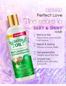 Prodotti per la cura dei capelli con olio di ricino naturale Afro nero africano con etichetta privata per ricci senza parabffato - Product Image 3