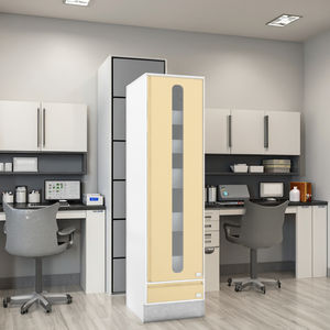 उच्च IV जलसेक अस्पताल कैबिनेट 980 मिमी स्टेनलेस स्टील समायोज्य विभाजन इन्वेंट्री प्रबंधन लेबलिंग दवा - Product Image 5